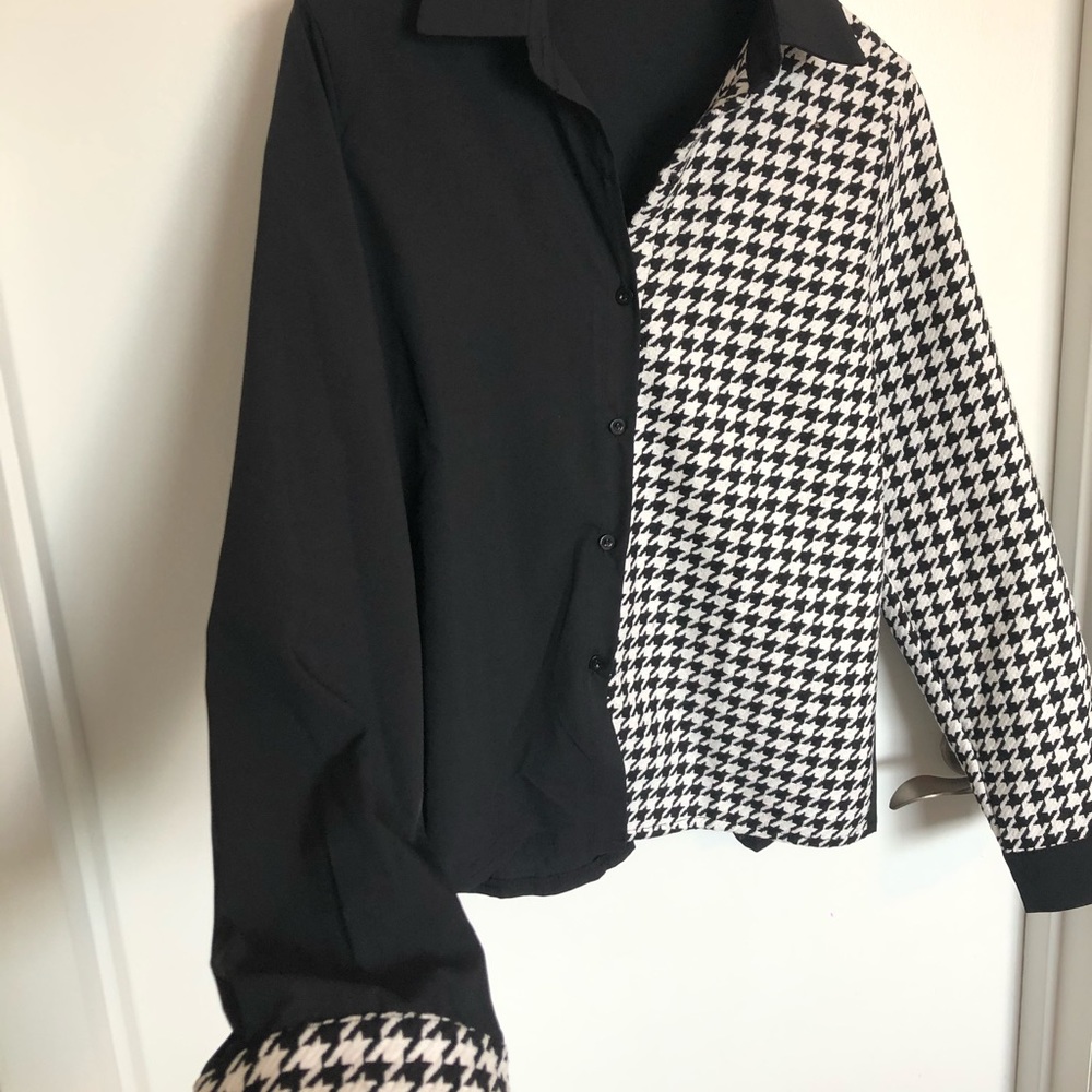 Two sided blouse
